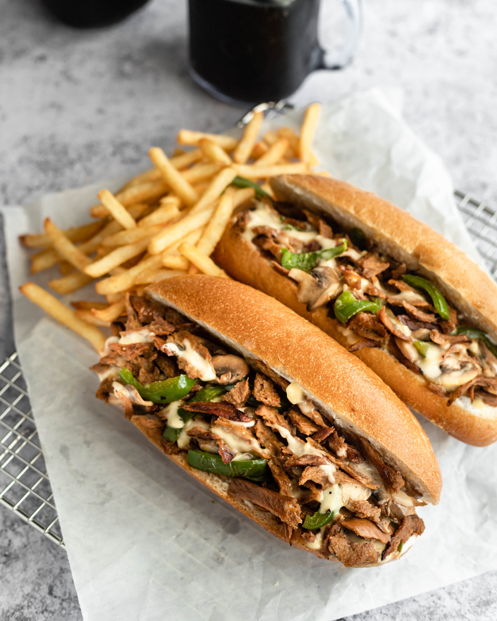 Easy Vegan Philly Cheesesteak - Wow, It's Veggie?!